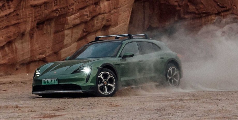 Porsche, Porsche Taycan, Porsche Taycan Cross Turismo, Рекорд, Мировой рекорд, Фото, Электромобили