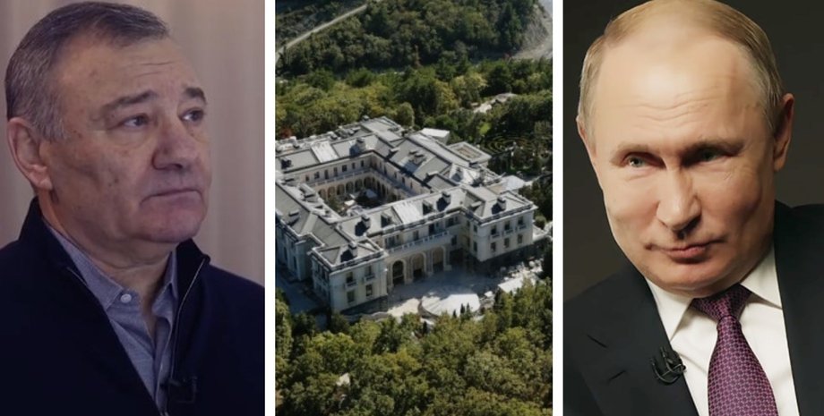 палац Путіна, Аркадій Ротенберг, Володимир Путін