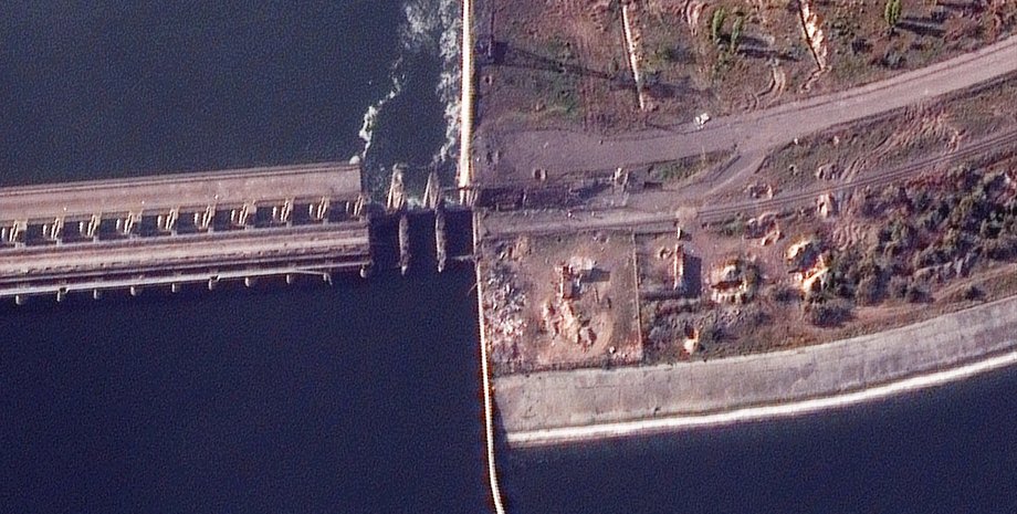 Каховская ГЭС , подрыв Каховской ГЭС, дамба, плотина