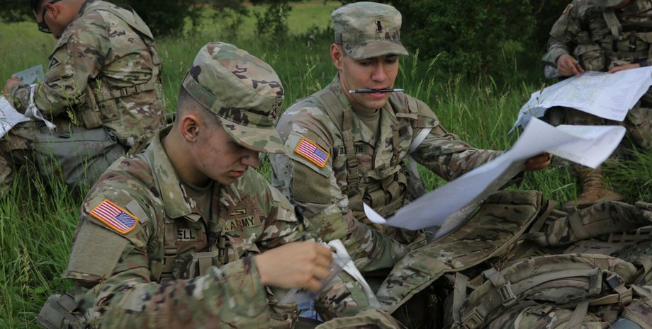 навігація, карти, армія США