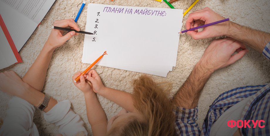 План, планування, сімейний бюджет, список покупок