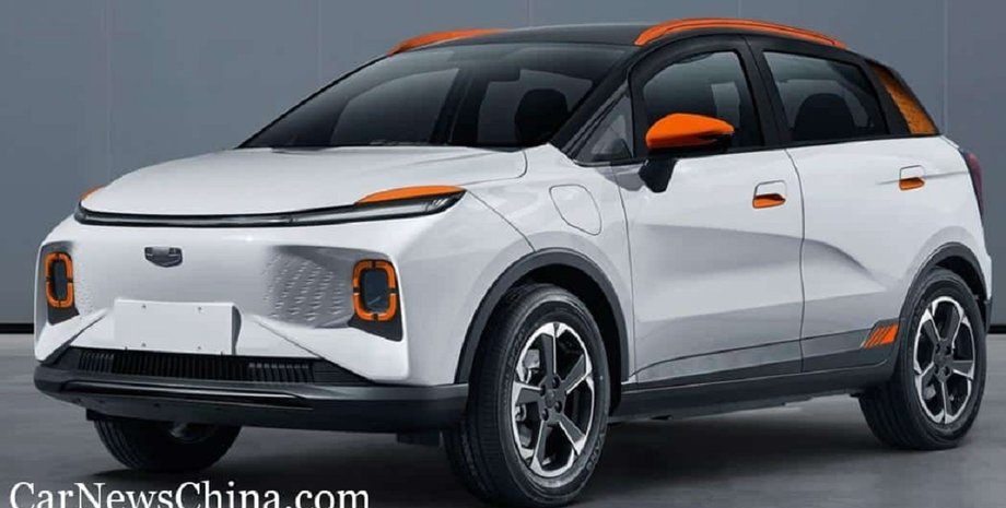 Geely Geometry Thunder Tiger, новый Geely Geometry, электромобиль Geely Geometry, электромобиль Geely, кроссовер Geely