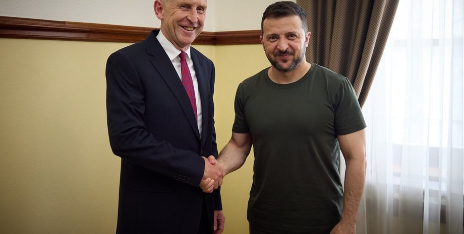 Джон Хили, министр обороны Великобритании, одесса, Владимир Зеленский, Владимир Зеленский