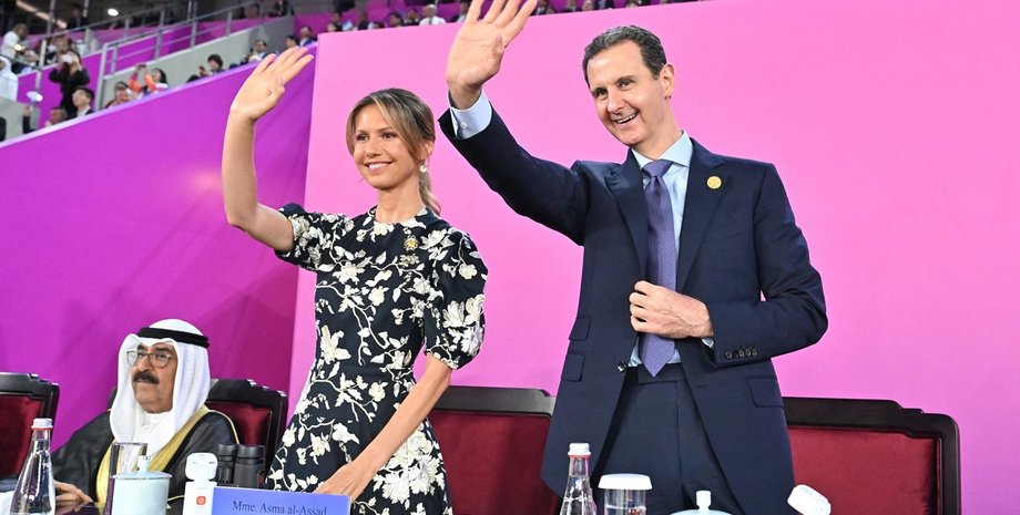 Асма Асад, Башар Асад