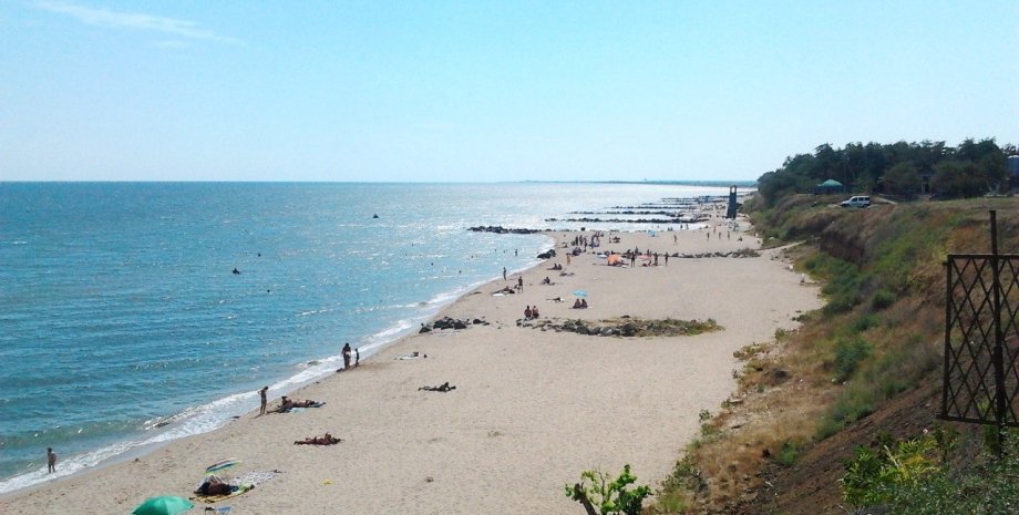 Азовское побережье, море, пляж