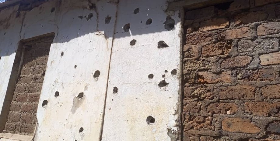 Военный лагерь, удар в ЦАР, авиаудар по базе в цар, база чвк вагнера