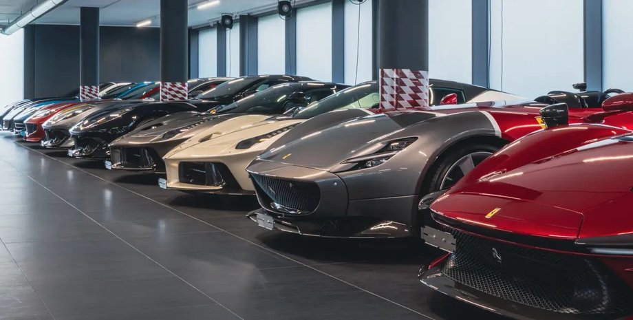 коллекция суперкаров