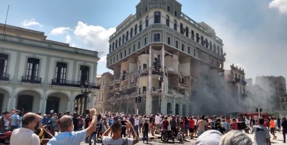 отель саратога, куба, гавана, взрыв, взрыв в отеле