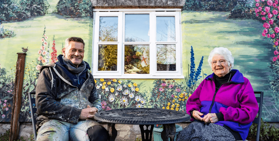 Дом с фреской