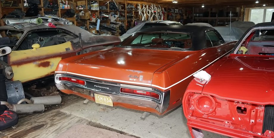 Plymouth Fury, коллекция авто, ретро авто, Dodge Challenger