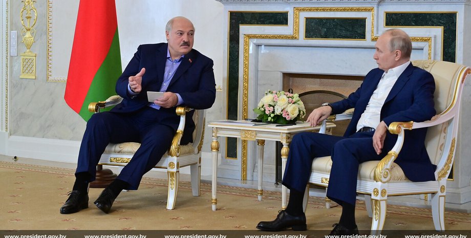 путин и лукашенко