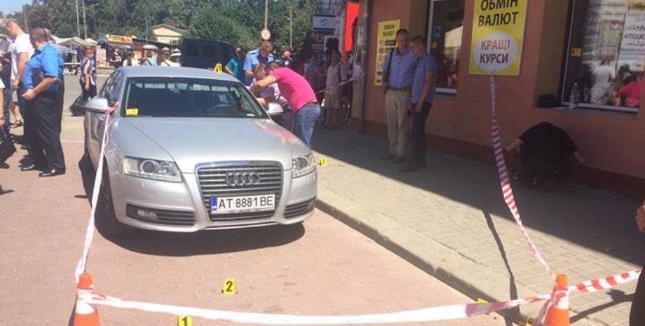 На месте стрельбы / Фото: firtka.if.ua