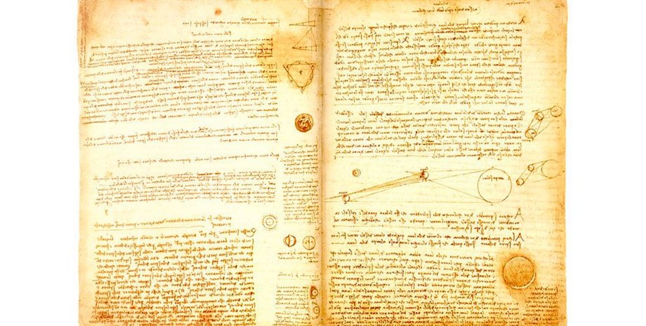 леонардо да вінчі, історія, дослідження, записи, наука