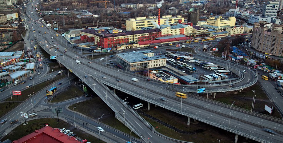 Московская (теперь Демеевская) площадь в Киеве / Фото: interesniy-kiev.livejournal.com