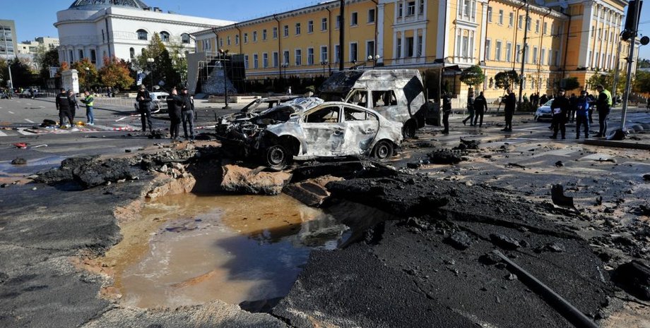 удары по киеву, обстрел киева, ракетный обстрел, удары по киеву, ракетные удары по украине, ракетный удар по Украине 10 октября, обстрел Украины 10 октября