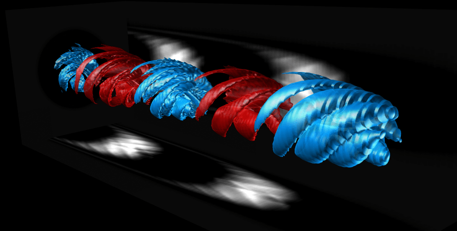 Закрученный свет. иллюстрация: Wikimedia Commons