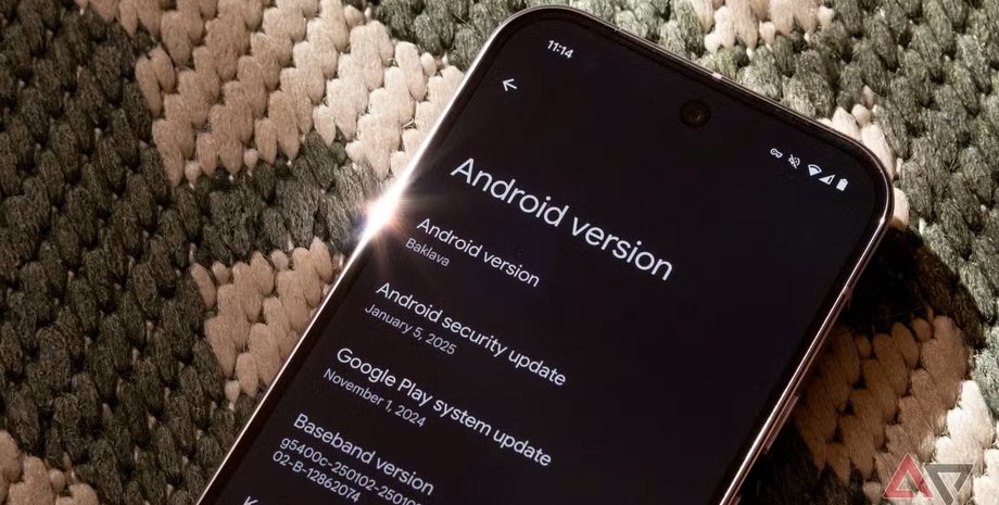 обновление ОС Android смартфона