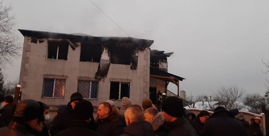 Харьков, пожар, пансионат, дом престарелых