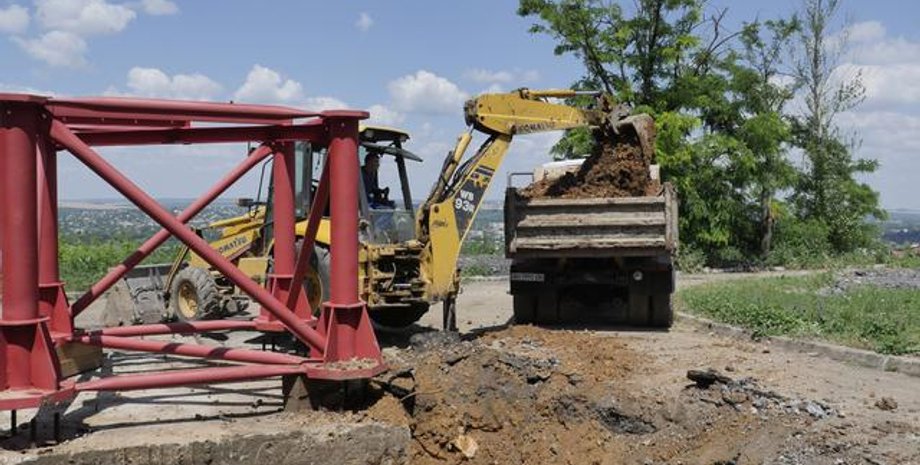Под Славянском начали восстанавливать телевышку / Фото: novosti.dn.ua
