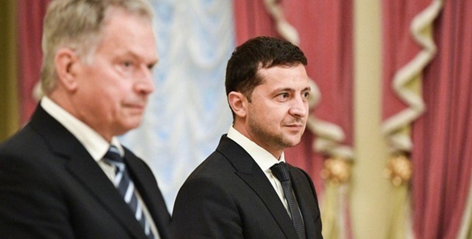 Саули Ниинисте и Владимир Зеленский/Фото: president.gov.ua