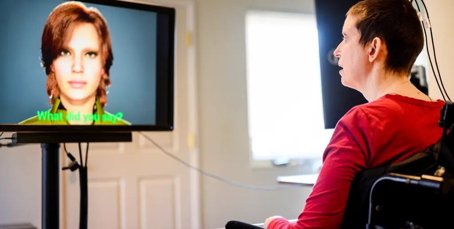 новости сша, искусственный интеллект, аватар, разработка, ШИ, паралич, парализованная женщина смогла говорить