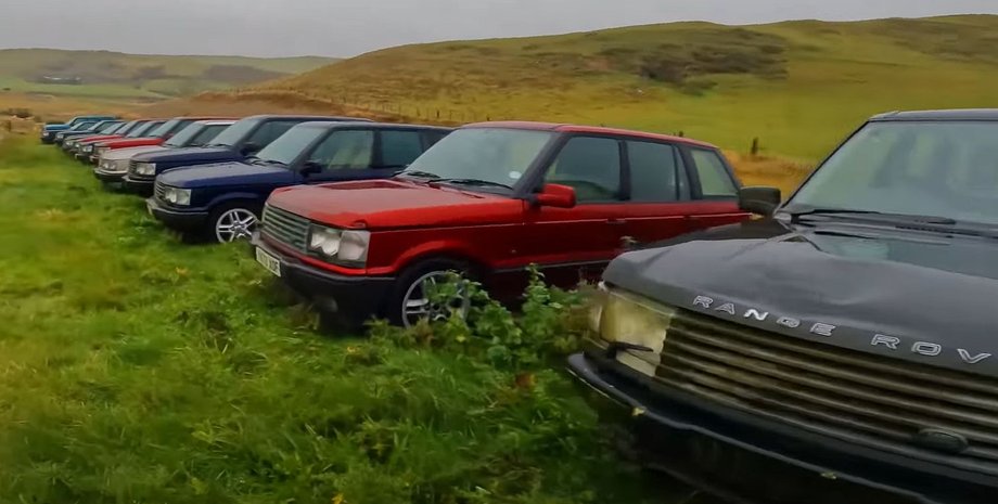 кладбише рейндж ровер, кладбише Range Rover, Range Rover, разборка Range Rover