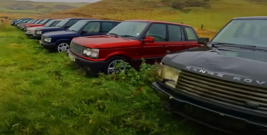 кладбише рейндж ровер, кладбише Range Rover, Range Rover, разборка Range Rover