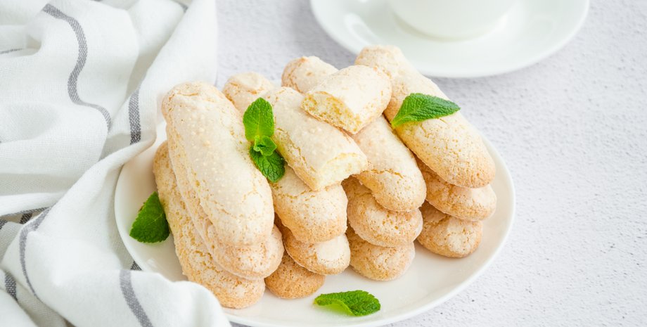 печенье савоярди, печенье дамские пальчики