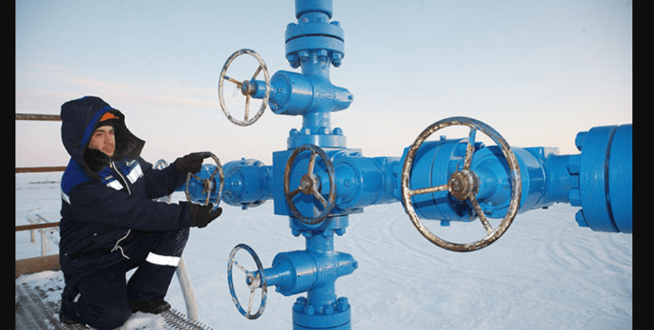 зима, трубы, газ, фото