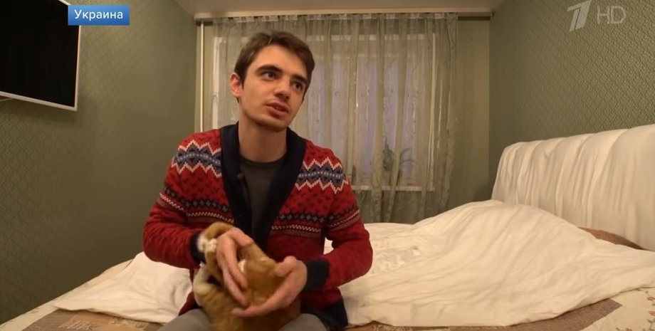 Кадр из видео Первого канала/Фото: Скриншот