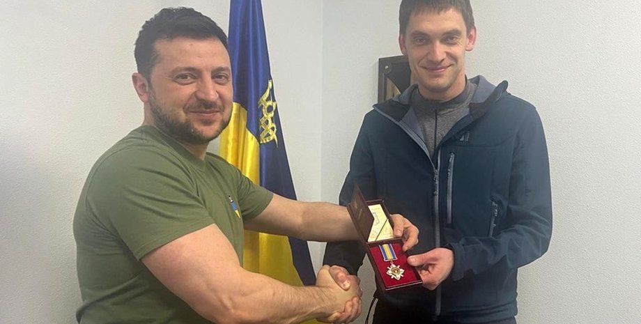 Владимир Зеленский, Иван Федоров, орден "За мужество", война в Украине, Мелитополь