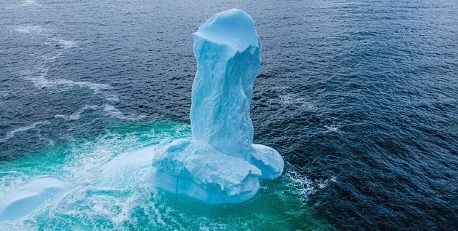 айсберг, айсберг фаллической формы