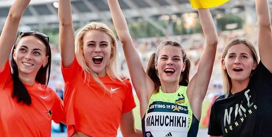 українські легкоатлетки, діамантова ліга в парижі, ярослава магучих, рекорд сезону, ірина геращенко, Юлія Левченко, Катерина Табашник