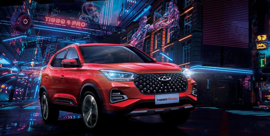 Chery Tiggo 4 Pro, Chery Tiggo 4, новий Chery Tiggo 4, новий Chery Tiggo 4, кросовер Chery Tiggo