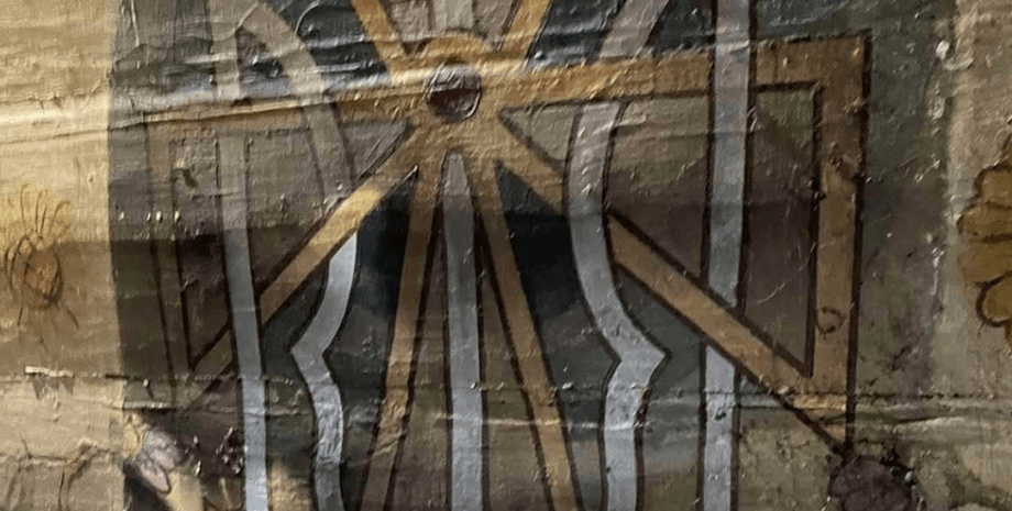 трезубец, изображение, Церковь Святой Параскевы