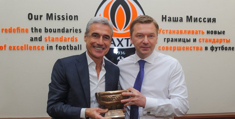 Луиш Каштру, Сергей Палкин, ФК "Шахтер"