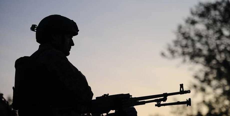 ВСУ, солдат ВСУ, украинский военный, пулеметчик, пулемет, силы обороны