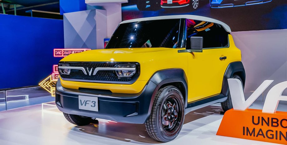 VinFast VF3, новый VinFast VF3, электромобиль VinFast, вьетнамский электромобиль