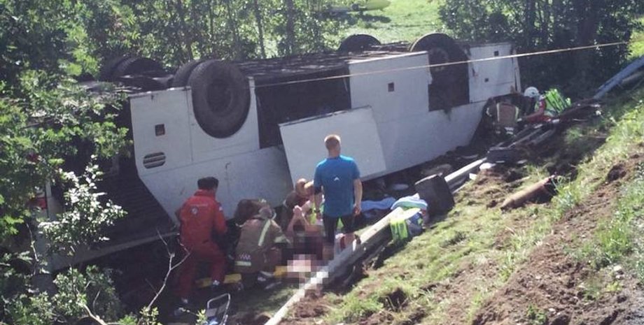 На месте трагедии / Фото: ØYVIND NÆSS/VG