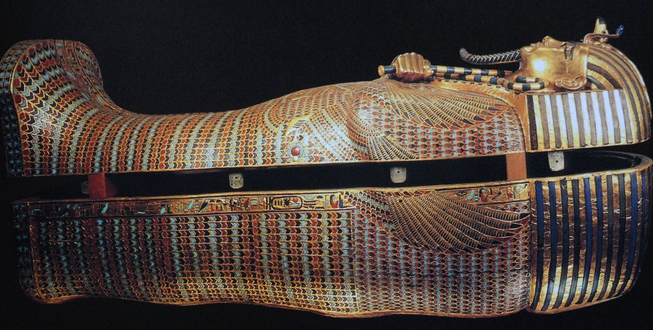 Тутанхамон, саркофаг, фото