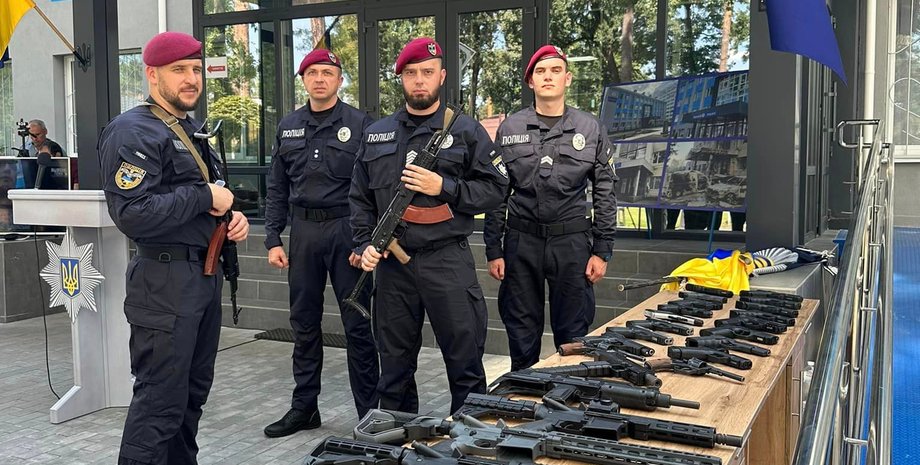 новини києва, новини ірпеня, поліція ірпеня, гангстерська зброя, конфіскована зброя, допомога сша, маямі