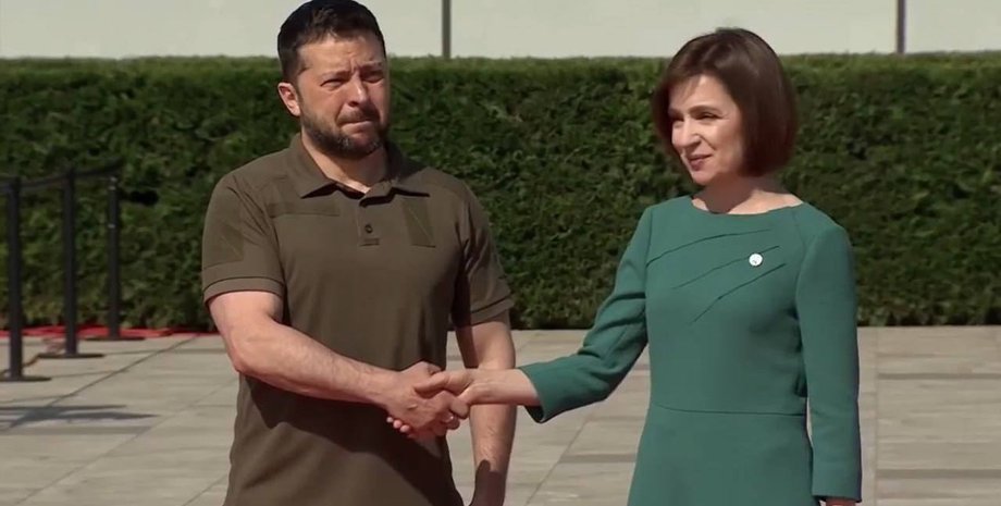 Владимир Зеленский, Майя Санду, Зеленский Санду