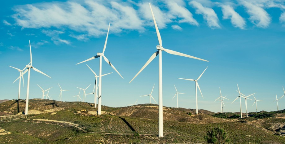 Ветряные турбины Ветряные турбины, ветрогенераторы, ветровая электростанция, фото