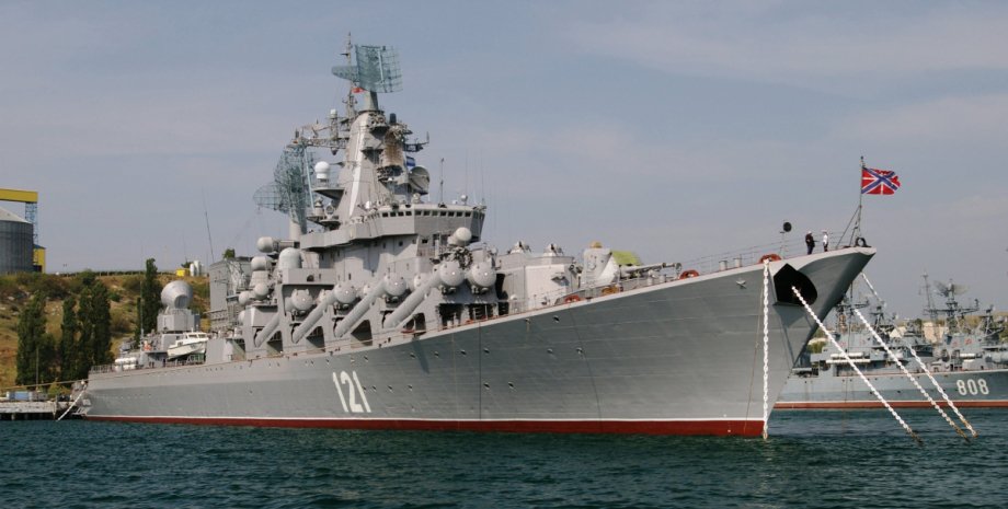 Крейсер "Москва", Крым, Черноморский флот