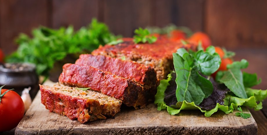 Фальшивый заяц, мясной хлеб, мясной хлеб