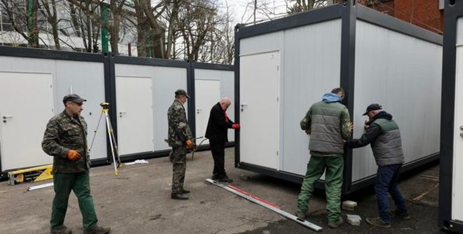 домики для беженцев