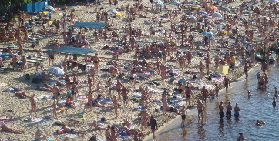 Киев, пляжи, пляжный сезон в Киеве, пляжный сезон — 2024, КГГА