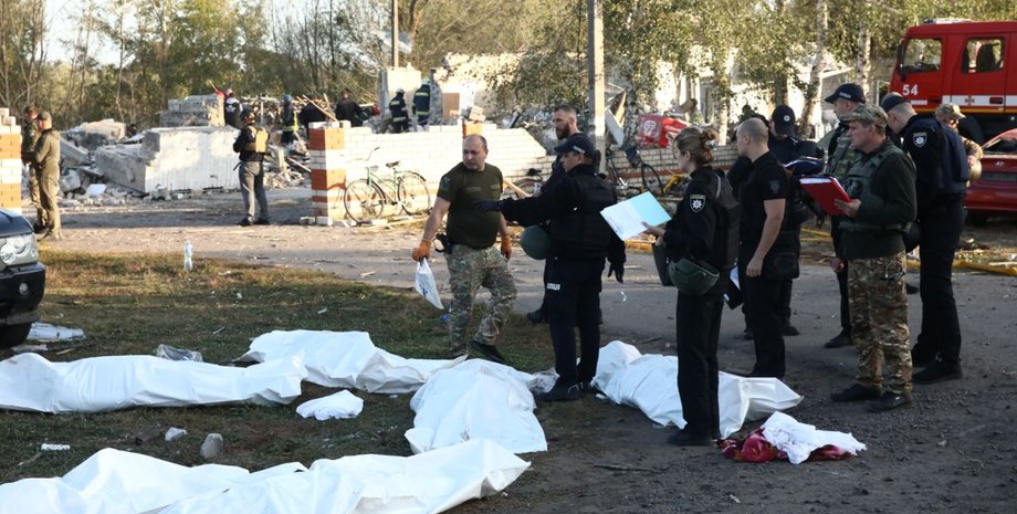 Наслідки ракетного удару, село Гроза, Харківська область, ракетний удар, військові злочини росії