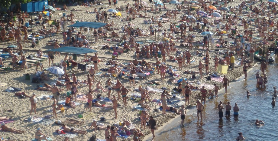 Киев, пляжи, пляжный сезон в Киеве, пляжный сезон — 2024, КГГА