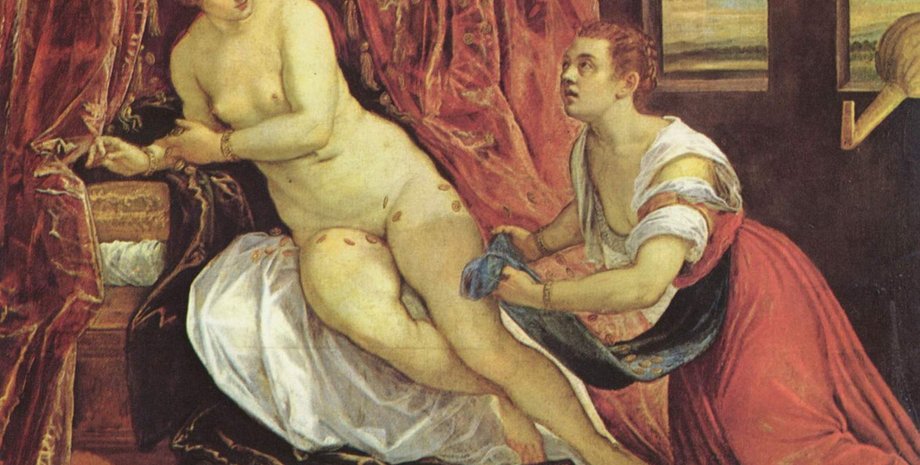 Тинторетто. Даная / Фото: oceansbridge.com